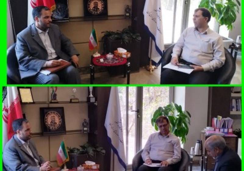 دیدار مدیر تعاون روستایی جنوب کرمان با رییس سازمان مدیریت و برنامه ریزی استان